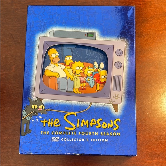 The Simpsons Complete Fourth Season DVD Collector's Edition - Picture 1 of 1